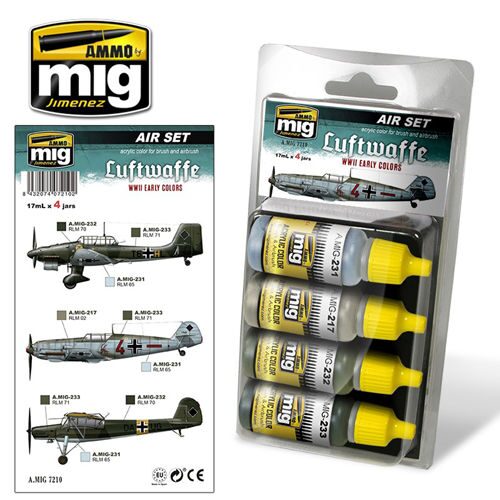 AMIG7210 LUFTWAFFE WWII EARLY COLORS