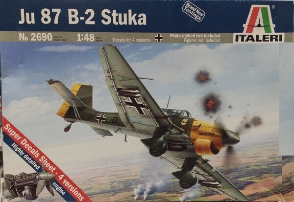 2690 Italeri Junkers JU-87 B2 STUKA 1/48