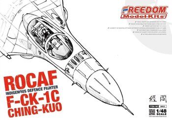 18012 1/48 F-CK-1 C "Ching-kuo" Single Seat Fighter W.B Ver (white Box Ver)