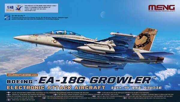 LS-014 1/48 Boeing EA-18G Growler Electronic Attack Aircraft