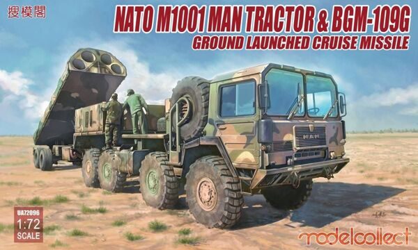 UA72096 Nato M1001 MAN Tractor & BGM-109G Ground Launched Cruise Missile