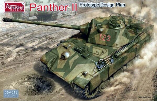 35A012 1/35 Panther II Prototype Design Plan