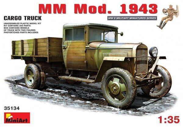 35134 Грузовик-MM Mod.1943 CARGO TRUCK 1/35