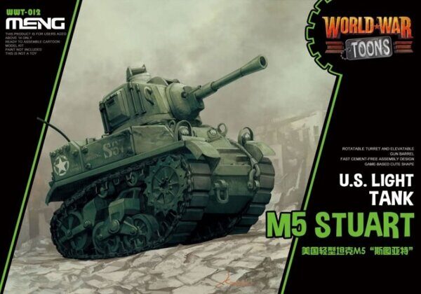 WWT-012 US Light Tank M5 Stuart