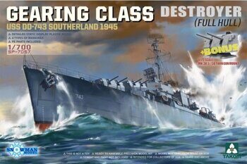 SP7057 Gearing-Class Destroyers USS DD-743 Southerland 1944 1/700