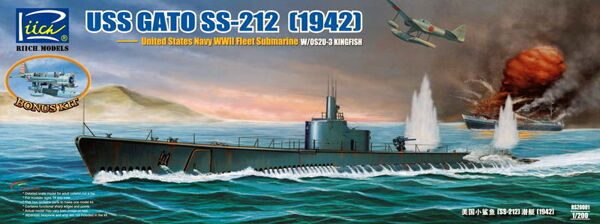 RS20001 1/200 USS Gato SS-212 Fleet Subn