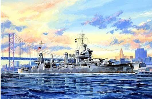 т05748 USS Quincy (CA-39) 1/700